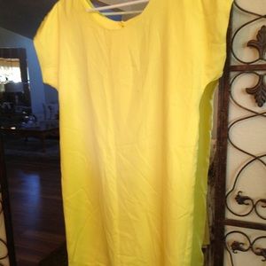 BCBGeneration yellow dress